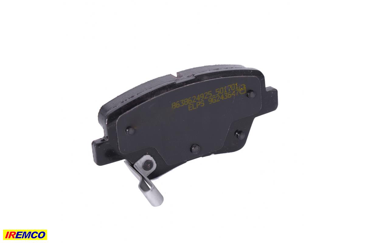 IREMCO rear disc brake pads