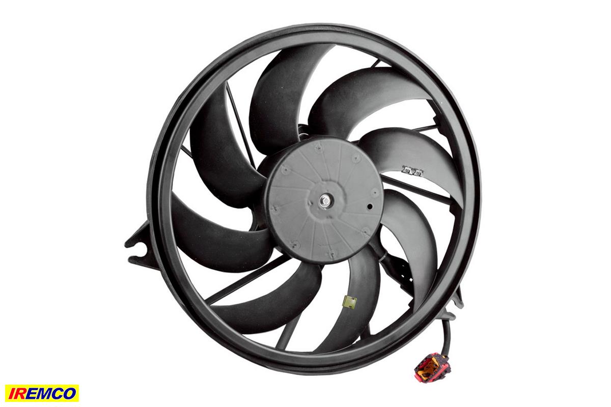 Radiator fan motor set 206