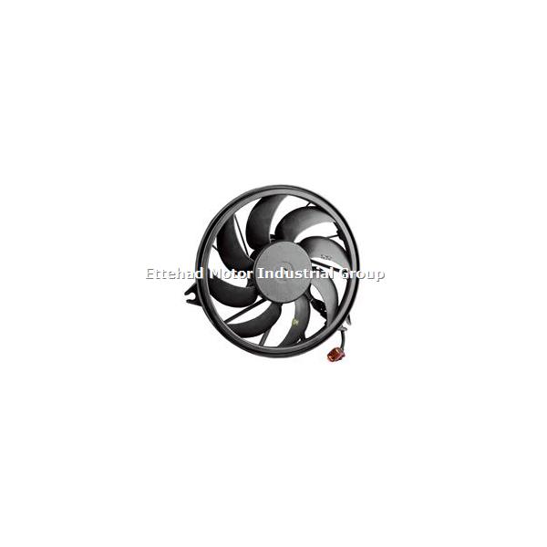 Radiator fan motor set 206